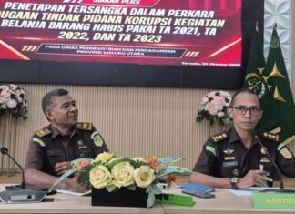 Dua Pejabat Pemprov Malut jadi Tersangka