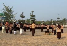 Ratusan Anggota Pramuka Gelar Kemah Bakti HUT Maluku Utara ke-27