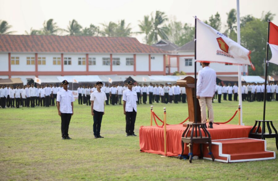 Ratusan Kader Gerindra Maluku Utara Kawal Program Prabowo